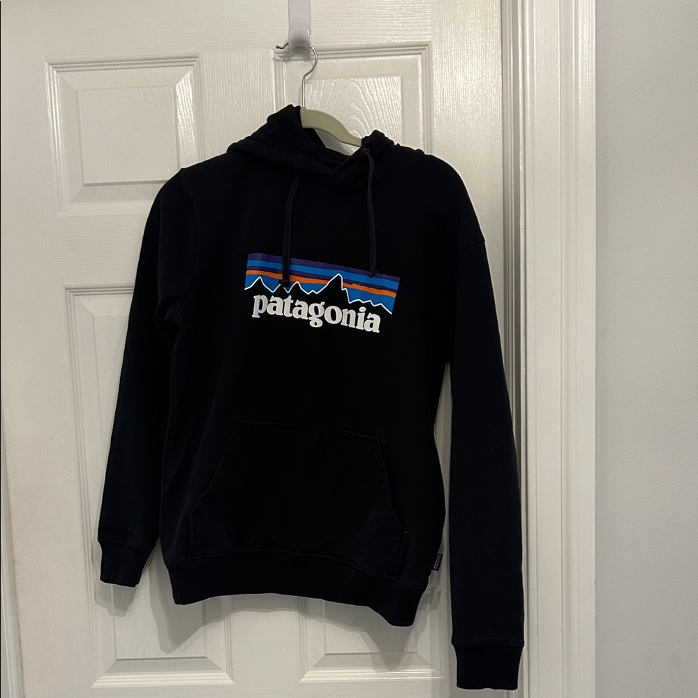 Patagonia Men's Black Hoodie Sweater